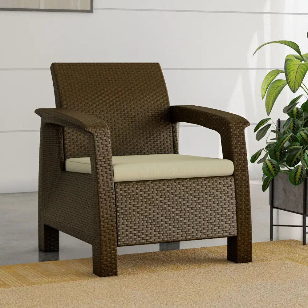 Goa Sofa Set with Cushion (1 Seater)