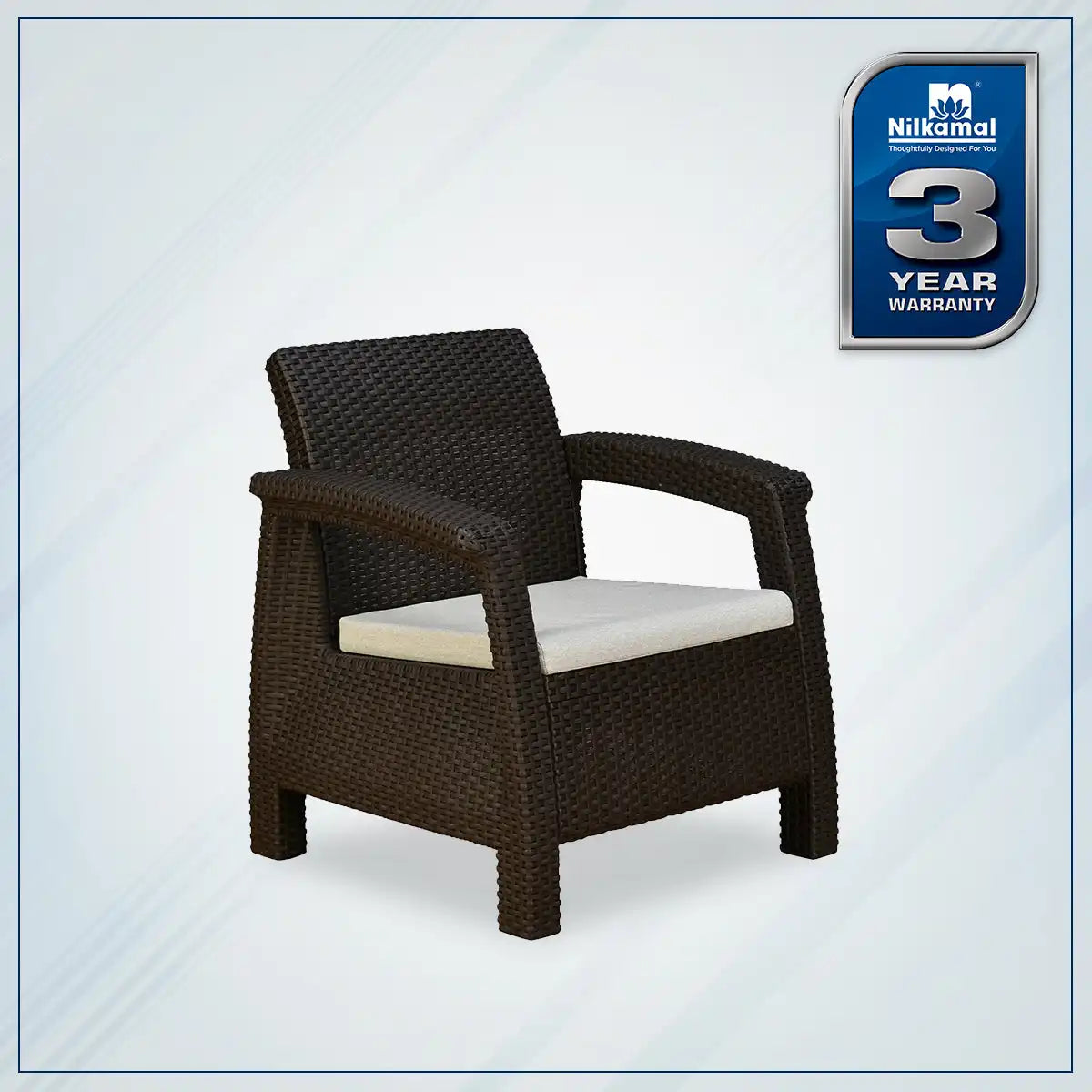 Goa Sofa Set with Cushion (1 Seater)